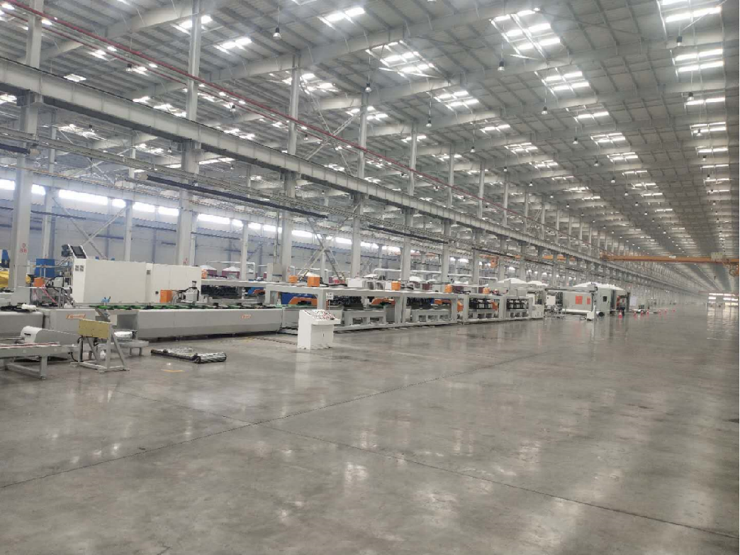 鋁模板焊接生產(chǎn)線(xiàn)  Welding line for  aluminum shuttering